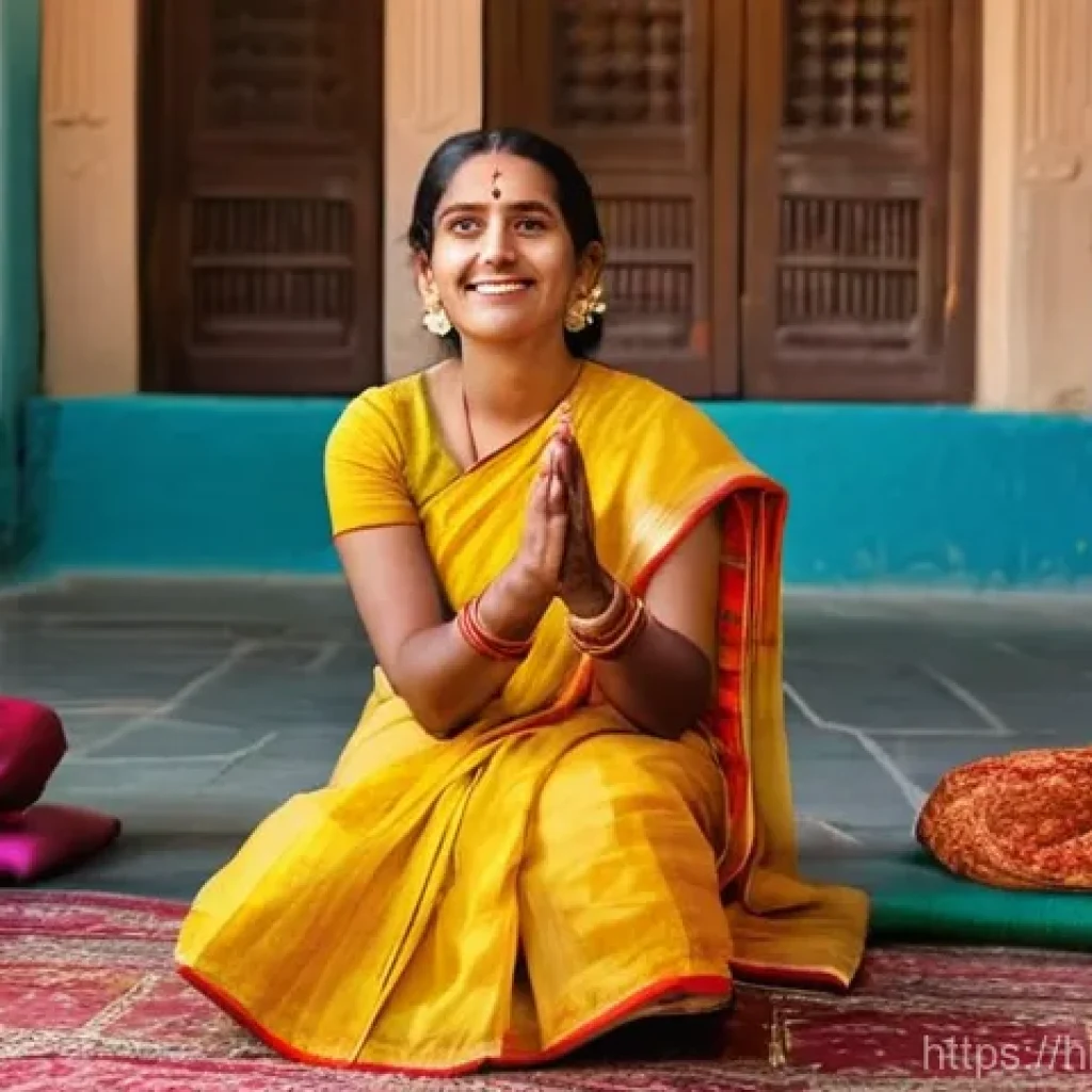 스토리텔러 자격증의 글로벌 인증 여부 - **Prompt:** A captivating storyteller, a woman in a modest, elegant saree, standing gracefully amids...