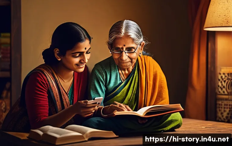 스토리텔러가 겪는 성공과 실패의 사례 - **Prompt 1: The Evolving Tapestry of Storytelling**
    "A visually rich and warm depiction of story...