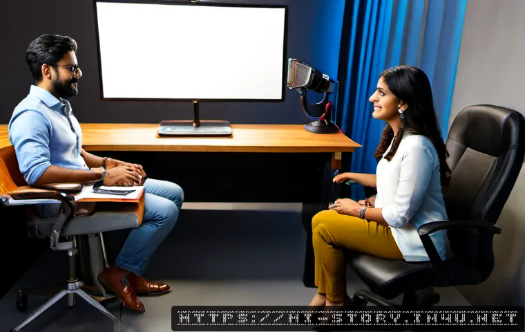 스토리텔러 직무별 연봉 차이 - Photorealistic career comparison scene, three diverse Indian storytelling professionals in distinct ...